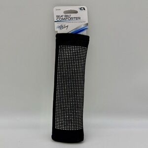 Bling Rhinestone Seat Belt Comforter Shoulder Pad By Custom Accessories 8.6" L